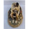 Image 3 : Resin "Man Sleeping in Bathtub" Table Decor - 11x7x4"