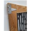 Image 3 : ** Wood Frame/Rubber Insert Door/Gate - 34" x 68" - Pickup Only