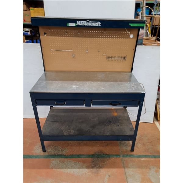 * Mastercraft Electrified Work Bench - 47x27x61" - Pickup Only