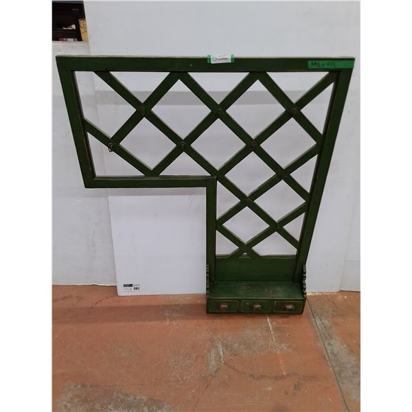 * Wooden 3-Drawer Rack - Pickup Only