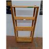 Image 1 : * Wooden 4-Tier Storage Shelf - Pickup Only