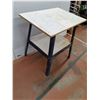 Image 2 : * Metal Framed 2-Tier Work Bench - 34x32x24" - Pickup Only