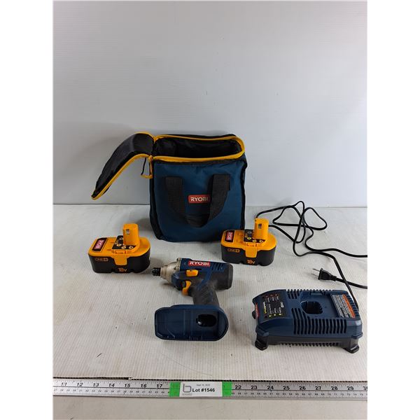 Ryobi 18V ONE+ Cordless 3-Speed 1/4-inch Hex Impact Driver