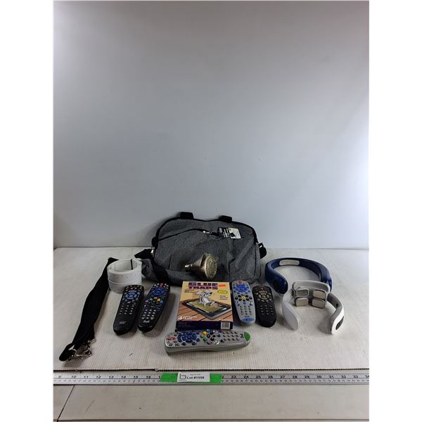 Glue Traps, Laptop Bag, Tv Remotes, Miscellaneous
