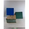 Image 1 : (5) Boxes Of 1/8" Vinyl Tile (3) Green and (2) Blue) - PICK UP