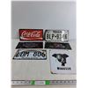 Image 1 : Various Signs/License Plates