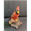 Image 3 : Battery Powered Bird Decor, Green Glass Vase