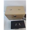 Image 4 : Key/Code Lock Metal Boxes, Christmas Ceramic Mug - No Keys/Codes Unknown