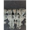 Image 3 : (18) Glass Goblets, Cups - PICK UP