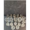 Image 5 : (18) Glass Goblets, Cups - PICK UP