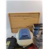 Image 2 : Sunbeam Vaporizer, Portable TV Sound AM/ FM Radio, Double Quick Cooker - As Is, Misc