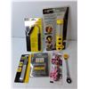 Image 3 : Auto Safety Tool, Magnetic Flashlight, Countersink Bits, Misc. - Sealed