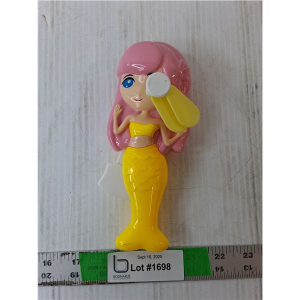 Mermaid Self Powered Fan 7"