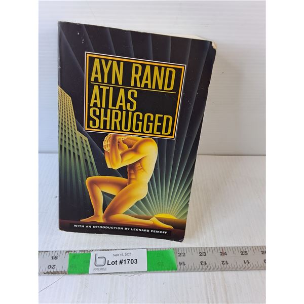 Ayn Rand Book- "Atlas Shrugged"
