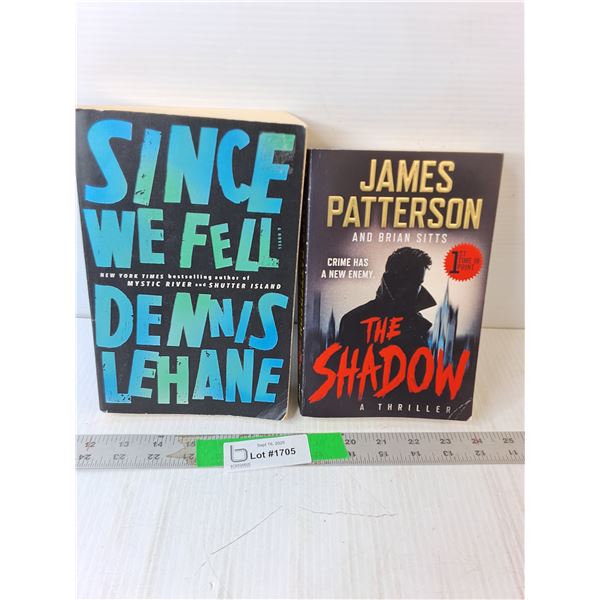 (2) Books by James Patterson & Dennis Lehane
