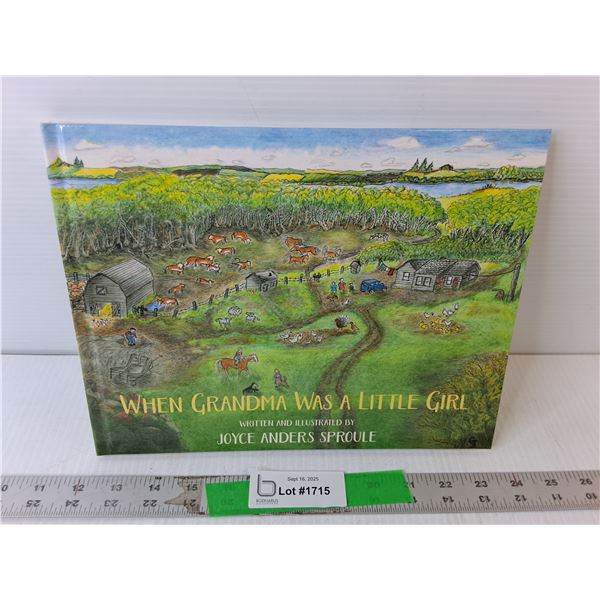 "When Grandma Was a Little Girl" Book