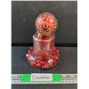 Image 1 : Red Christmas Candle with Bells and Christmas Tree Ornament - Sealed