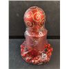 Image 3 : Red Christmas Candle with Bells and Christmas Tree Ornament - Sealed