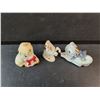 Image 4 : (3)  Ceramic Unicorn Ornaments