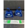 Image 1 : (2) Blue Westland Insurance Bells