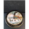 Image 2 : Currier & Ives American Railroad Scene/Snow Bound Tin