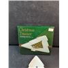 Image 2 : Christmas Treasure Fine Porcelain Tidbit Dish 24k Gold Trim