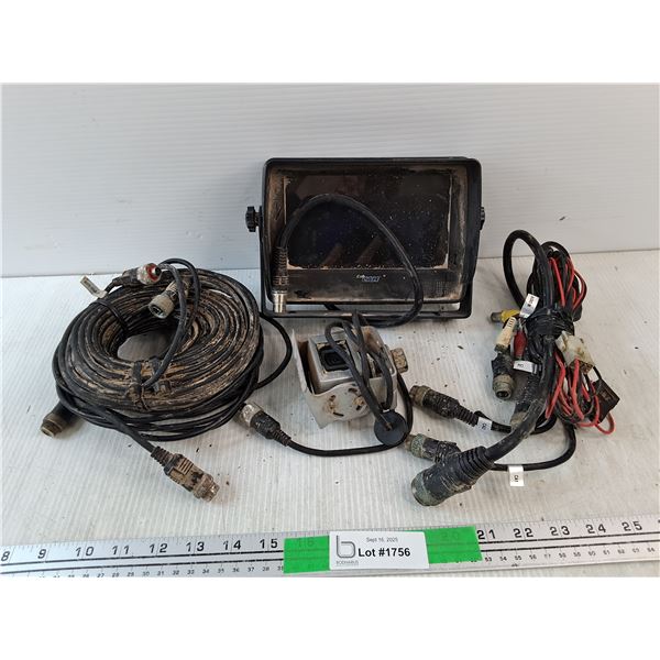 7" CabCam Digital Monitor, Various Electronics - As Is