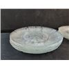 Image 3 : (10)  Glass Dining Plates - 9" and 7"
