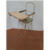 Image 1 : #Antique Metal & Wood Toddler High Chair - CANNOT SHIP