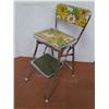 Image 1 : # Vintage Step Stool Chair - CANNOT SHIP
