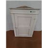 Image 1 : * Vintage Custom Made Corner Cabinet - CANNOT SHIP - 36.5" x 12" x 24"