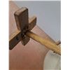 Image 6 : * #6 Butter Churn Crock - 20" x 12", Handle: 41.5" - CANNOT SHIP