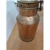 Image 4 : #Copper Plated St.Hubertus Milk Canister - 22" x 10" - CANNOT SHIP