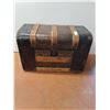 Image 1 : * Antique Steamer Trunk - Some Wear - 28"x 16" x 18" - CANNOT SHIP