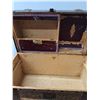 Image 4 : * Antique Steamer Trunk - Some Wear - 28"x 16" x 18" - CANNOT SHIP