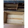 Image 5 : * Antique Steamer Trunk - Some Wear - 28"x 16" x 18" - CANNOT SHIP