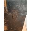 Image 7 : * Antique Steamer Trunk - Some Wear - 28"x 16" x 18" - CANNOT SHIP