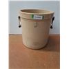 Image 1 : # Medalta #5 Crock w/Handles - 13" x 14" - CANNOT SHIP