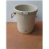 Image 1 : # Medalta Imperial #10 Crock w/Handles (One Handle Not Orignal) - 15" x 19" - CANNOT SHIP