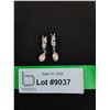 Image 1 : Pink Pearl Earring Set