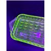 Image 2 : Vintage Uranium Glass Retangular Serving Dish - 9" x 4"
