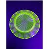 Image 3 : Vintage Uranium Glass Round Dish - 4" Diameter