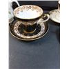 Image 3 : (2) Nippon Tea Cup Sets, Royal Albert "December" Tea Cup & Royal Stafford Tea Cup Set