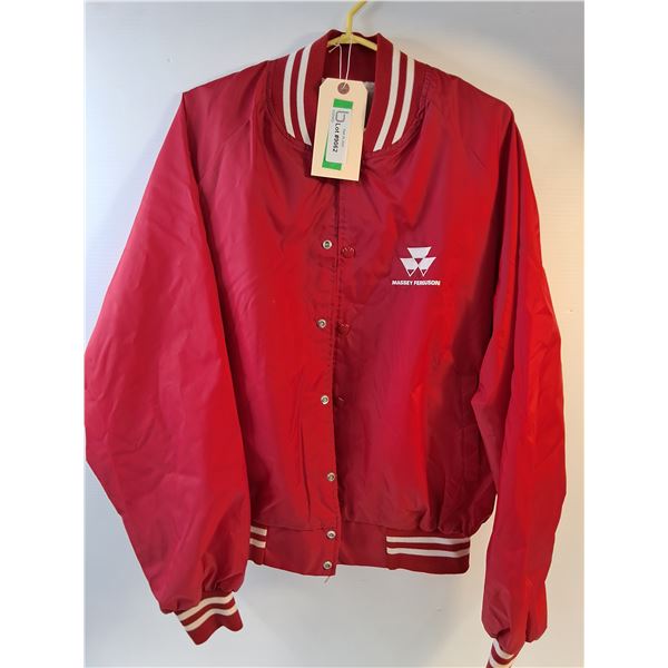#Massey Ferguson Red Bomber Style Jacket - Size XL