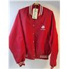 Image 1 : #Massey Ferguson Red Bomber Style Jacket - Size XL