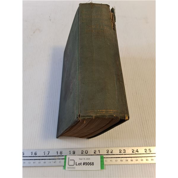 Antique Massey-Harris 1926 "Universal List of Parts" Book