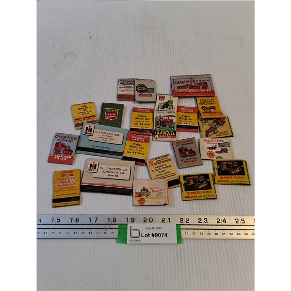 Vintage Assorted Match Books