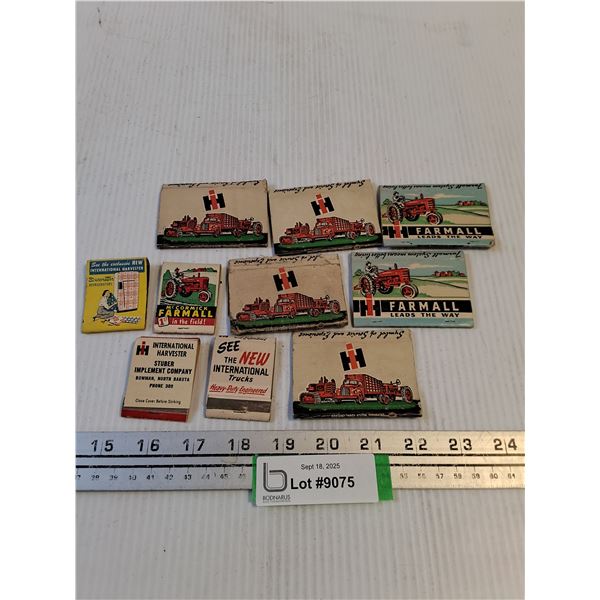 Assorted Vintage Match Books