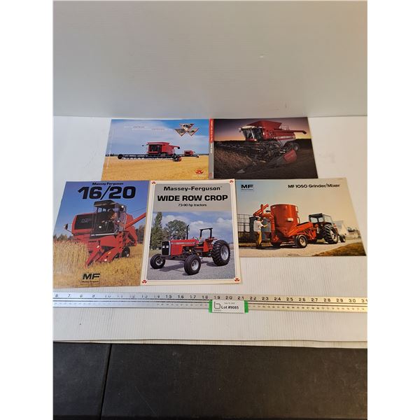 (5) Massey-Ferguson Sales Brochures