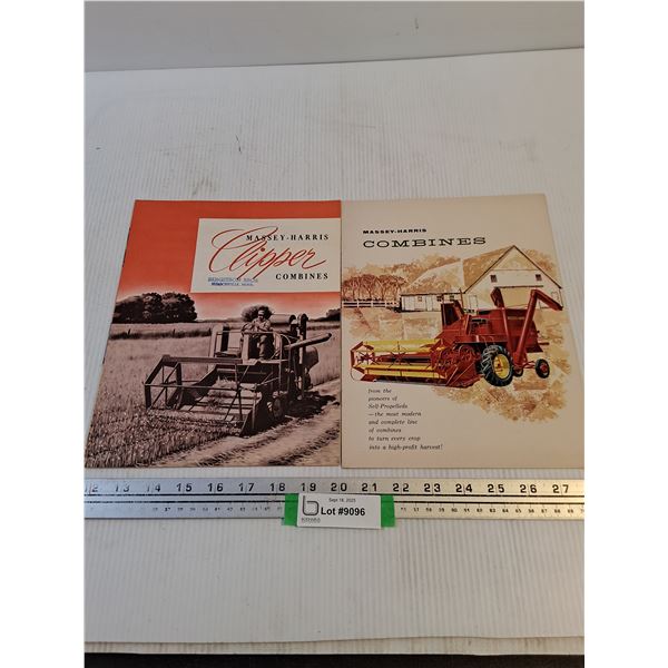 (2) Vintage Massey-Harris Sales Brochures
